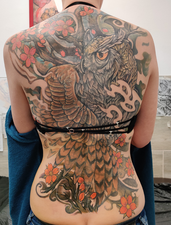 Cover Up Tattoo Nachher